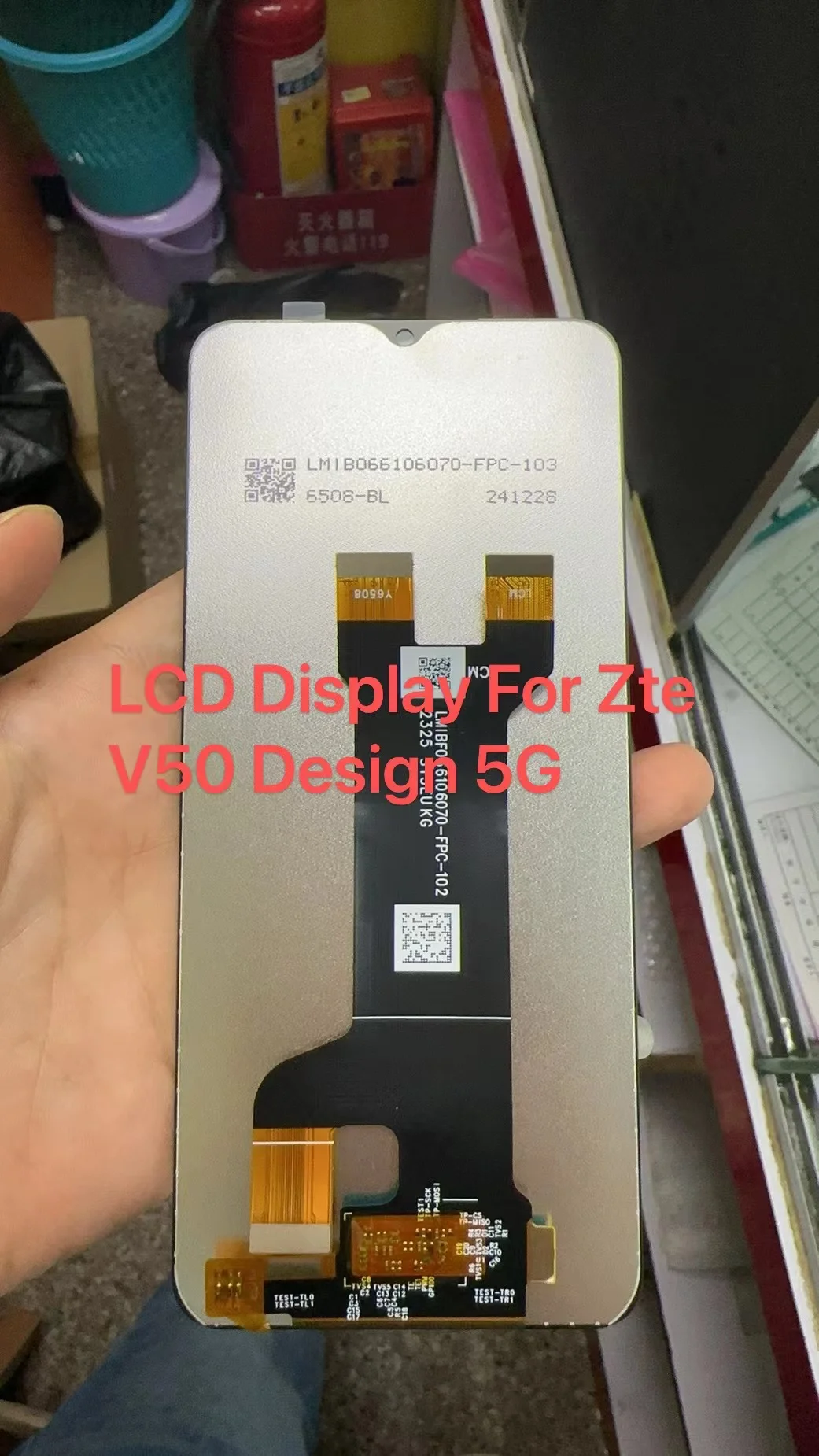

1 шт. ЖК-дисплей для ZTE Blade LCD V50 Design 5G Дигитайзер экрана в сборе для ZTE Blade V50 Design Pantalla V50 Design 4G