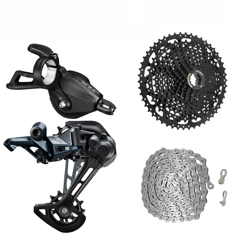 AliExpress Shimano SHIMANO Deore SLX M7100 1X12S Groupset Shift Lever Rear Derailleur M6100 Chain SUNSHINE HG Cassette 12S 46T 50T 52T Bike Parts