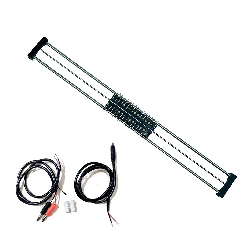 1/87 Ho Schaal Trein 50 Cm Spoormodel Accessoires Trein Loopband Spoorlager Trein Roller Test Stand Met 8 Rollen - afbeelding 2