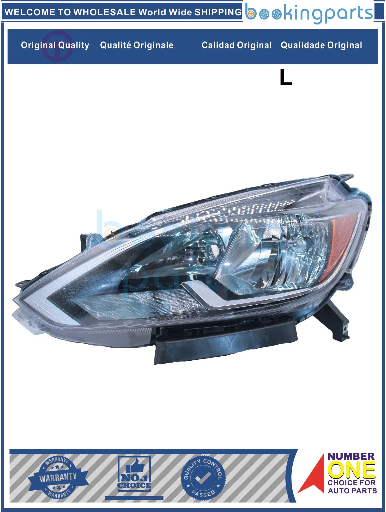 HEA55625(L),26060-4AF5A,260604AF5A Headlamp For NISSAN SYLPHY/SENTRA B17 FACELIFT 2016