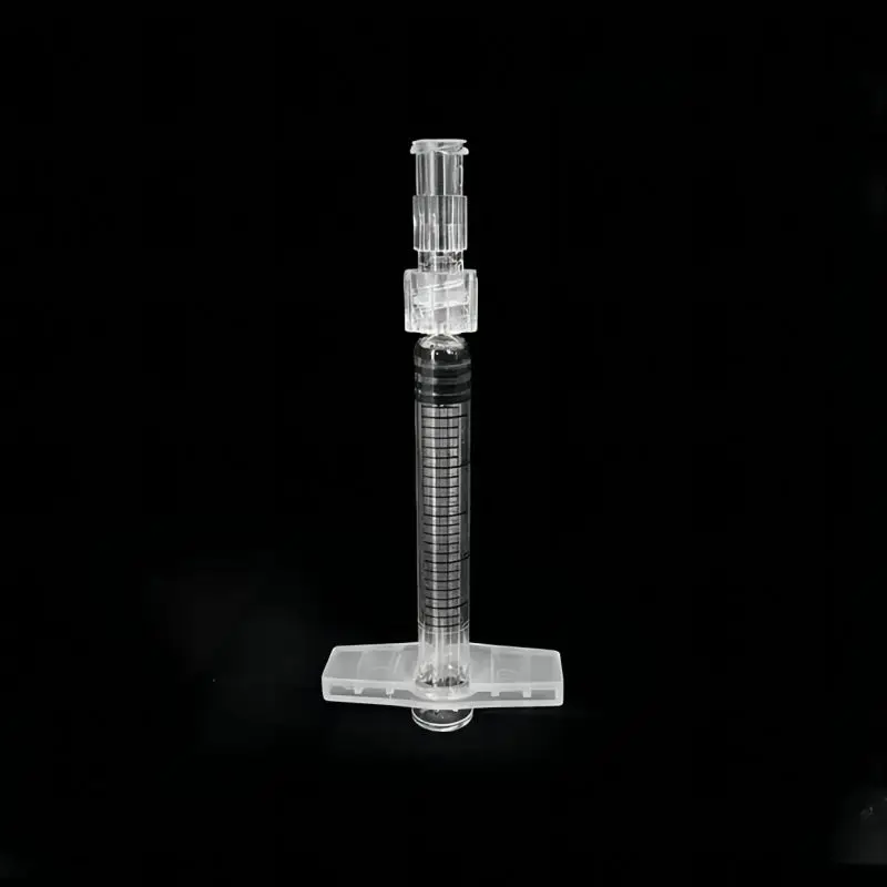 Imagem -06 - Dupla Hélice Médica Estéril Luer Lock Adaptador Conector de Seringa Plástica Transparente Vazamento à Prova 10 a 100 Pcs