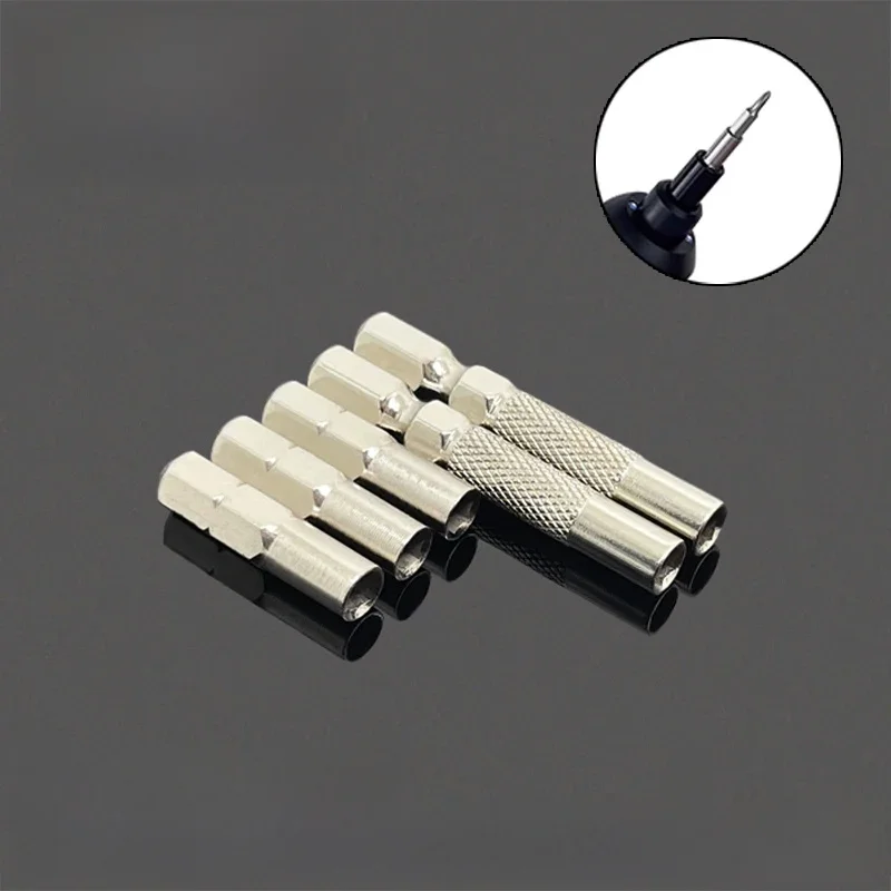 Adaptateur Phillips à fente de 4mm, jeu d'embouts de précision, réparation de tournevis, adaptateur d'embout d'ordinateur portable, tournevis manuel/électrique