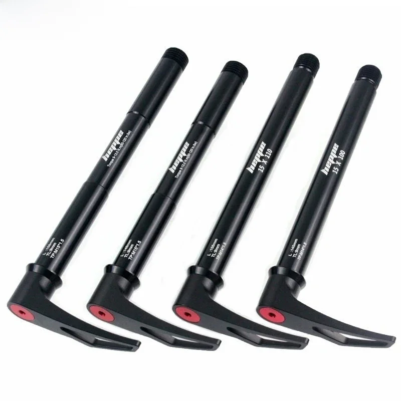 AliExpress heppe HEPPE MTB Bike Thru Axle Front Hub Shaft Skewers 15x100 15x110 Front Fork Thru Axle Quick Release 120/145/155/148/158mm M15xP1.5