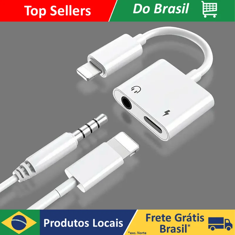 For iOS 3,5mm USB C Earphone Adapter Charging Plug AUX Audio Cable iPhone Samsung Xiaomi