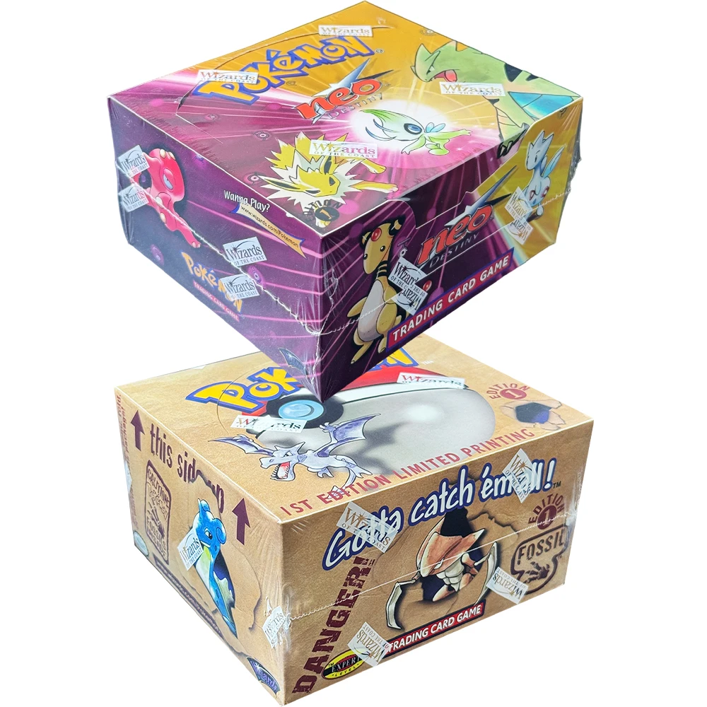 neo genesis sealed booster box LEGENDARY POKEMON SET!  This 2000 Wizards of the Coast Pokemon 1st Edition Factory-Sealed (36 Packs) Pokmon Neo Destiny Booster Box