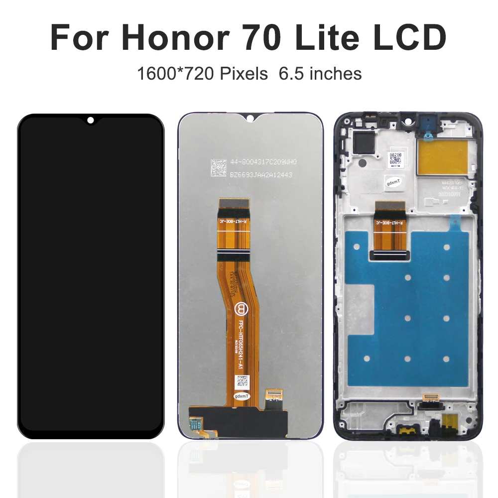 6.5\'\'For HUAWEI Honor 70 Lite For  Honor70 Lite RBN-NX1 LCD Display Touch Screen Digitizer Assembly Replacement