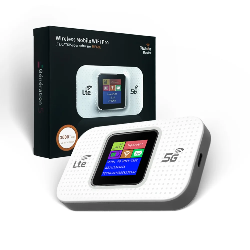 4G Router Mifi Wireless WiFi Router Portable Wi-Fi portable Type-C mobile router