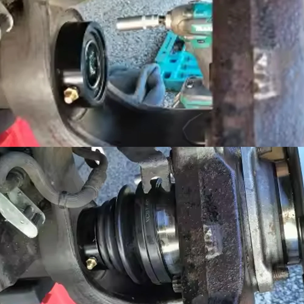 2 Stück MG21103 Neue Vorderachse-Rohrdichtung Dana 30/44 Passend für Jeep Cherokee 1984-2001 Wrangler JK YJ TJL Rot Schwarz Blau – Detail 5