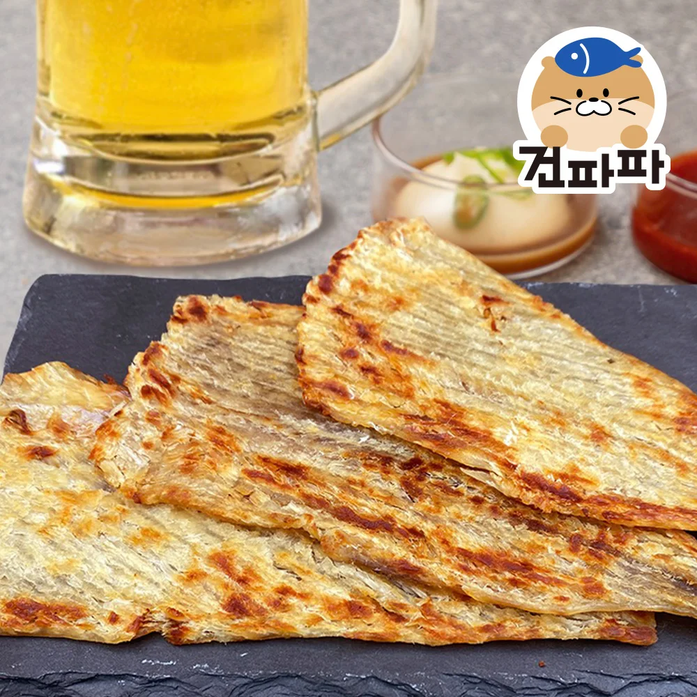파파 맛있는 구운 명태포 250g 주전부리간식 맥주안주 - 2