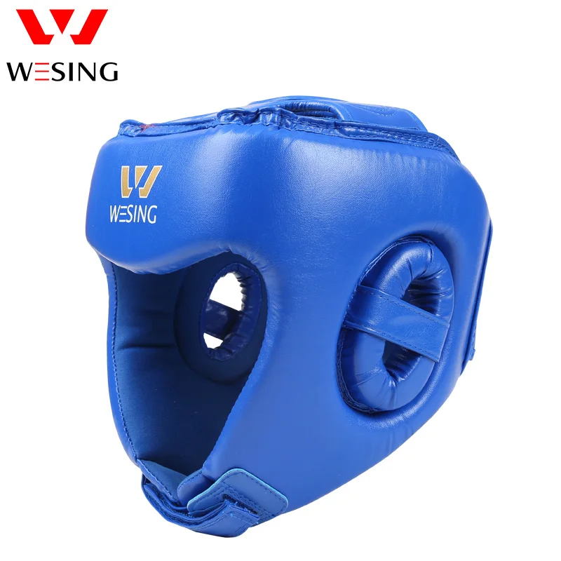 Wesing Boxing Head Guard Sanda Headgear Kickboxing Sparring Helmet Fighting Head Protector