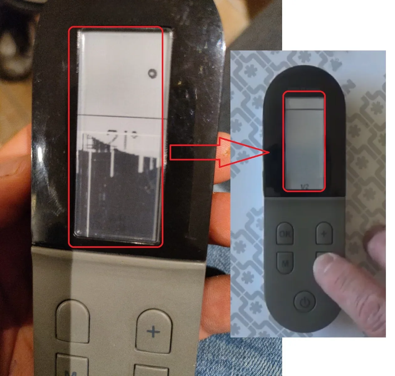Wyświetlacz LCD do naprawy ekranu termostatu EDILKAMIN Asola — zdjęcie produktu 2