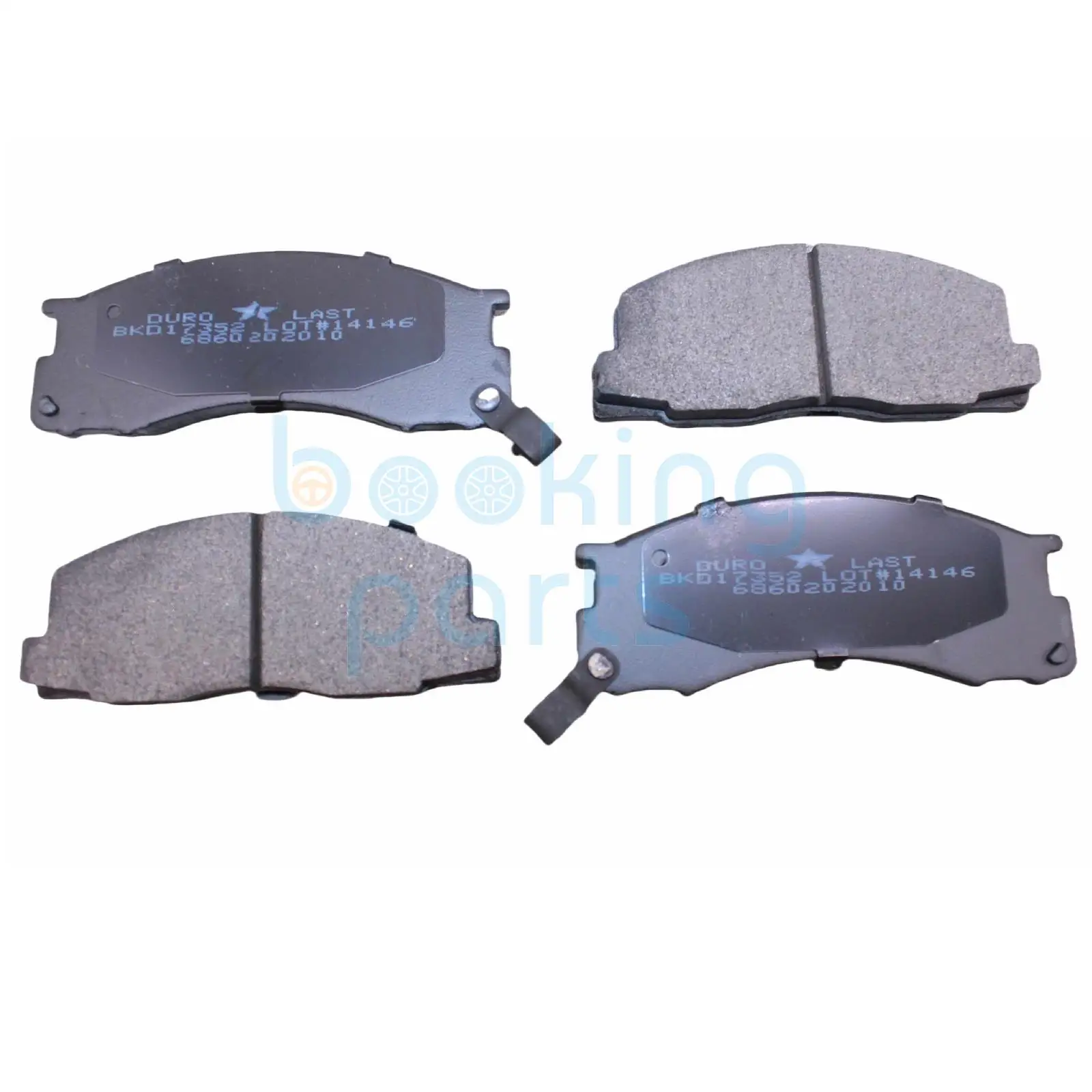 BKD17352(M),A-408WK,A408WK,GDB1195,7380-D500,7380D500,MDB1545,D2106,MD-500/615 Brake Pad For TOYOTA TOWNACE 97-02