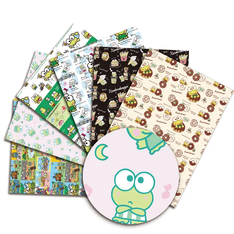 50*145cm Cartoon Printed Mini Polyester Cotton Fabric For Tissue Sewing Quilting Fabric Needlework Materials DIY