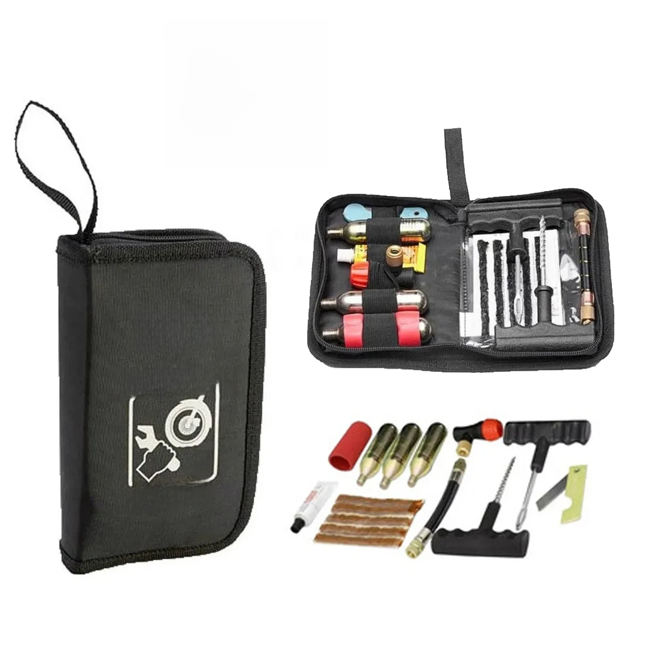 Kit de reparação de perfurações para rodas, Givi, Oxford, Puig-Tools, moto, vários modelos