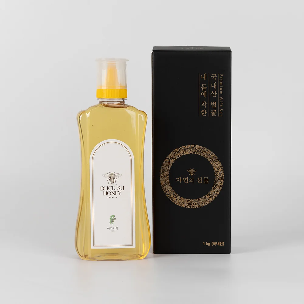 [Deoksoo Honey] Domestic Natural Honey 300g 2 kinds (300g acacia wild $300g) Foreign specifications honey