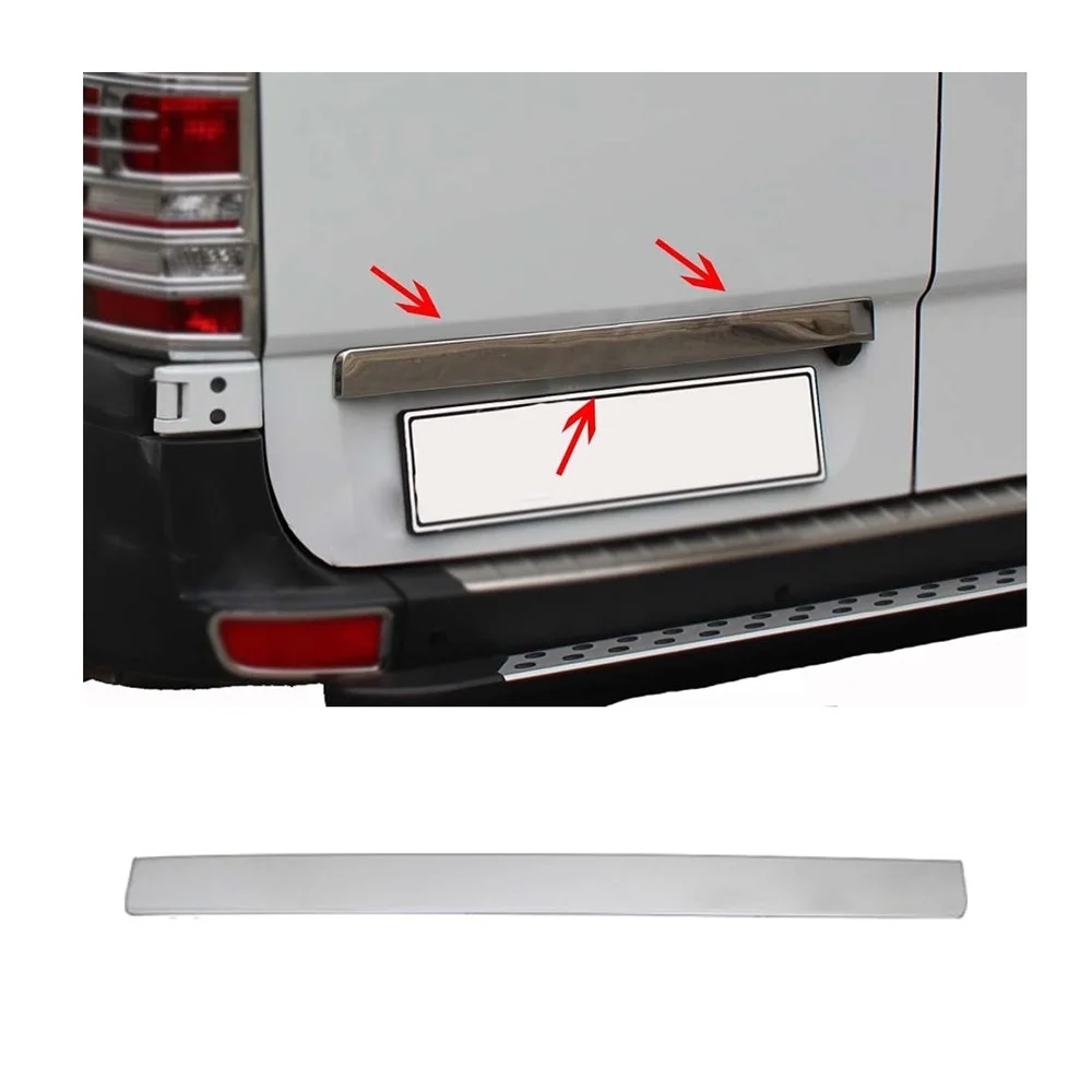 For Mercedes Sprinter W906 Chrome Trunk streamer. 2006-2018 Model. Stainless Steel. A + Quality. Car Tuning Accessories