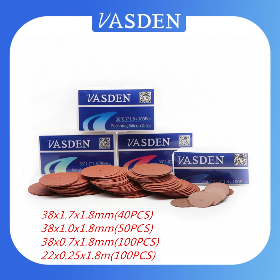 

Vasden Стоматологическая лаборатория 0,7 мм/1,7 мм Тонкие толстые полировальные круги Шлифовальные силиконовые диски Разделительный круг Материал для стоматологической лаборатории