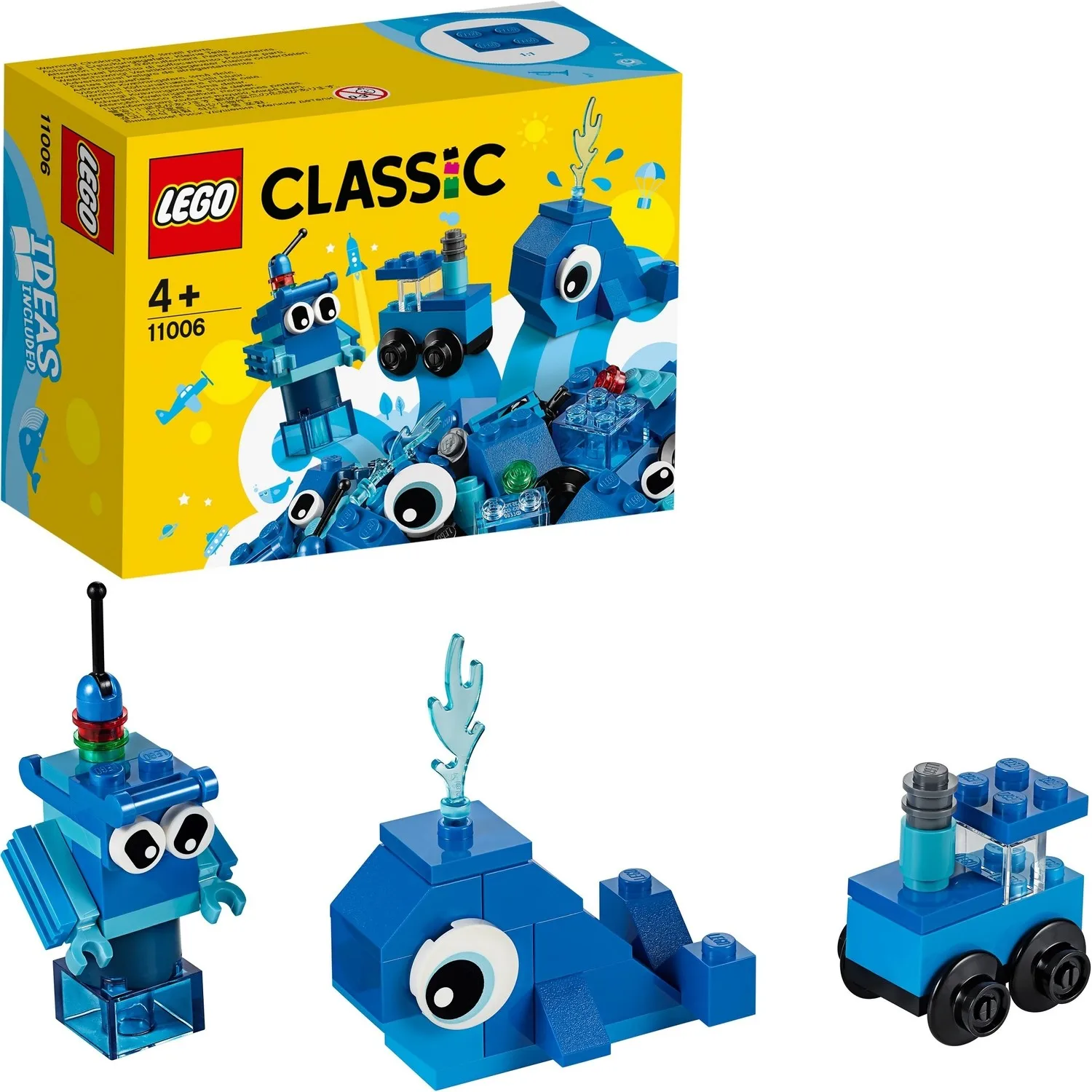 LEGO 11006 Classic Creative Blue Bricks – מדריך מפורט למשחק מומלץ לילדים ולבני משפחה