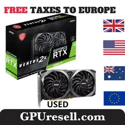 USED 2024 NVIDIA GeForce RTX 3060 Ti 2X 8G V1 LHR Used Gaming Graphics Card with GDDR6 8GB Memory used for Desktop