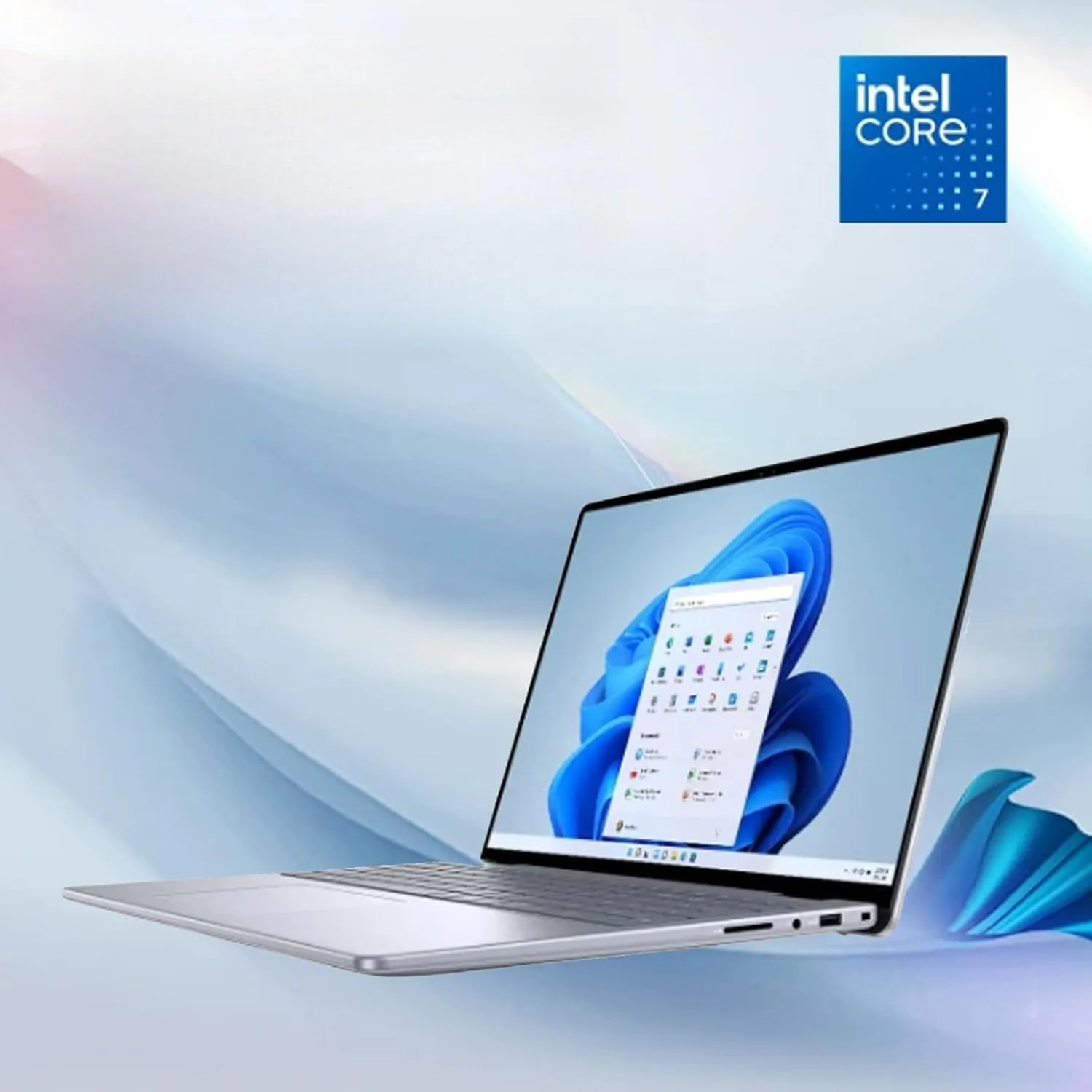 كمبيوتر محمول Dell Inspiron بشاشة 16 بوصة FHD+ تعمل باللمس، Intel Core 7 150U، ما يصل إلى 64 جيجابايت رام DDR5 2 تيرابايت SSD، إضاءة خلفية، بصمة الإصبع، Windows 11 Home #3