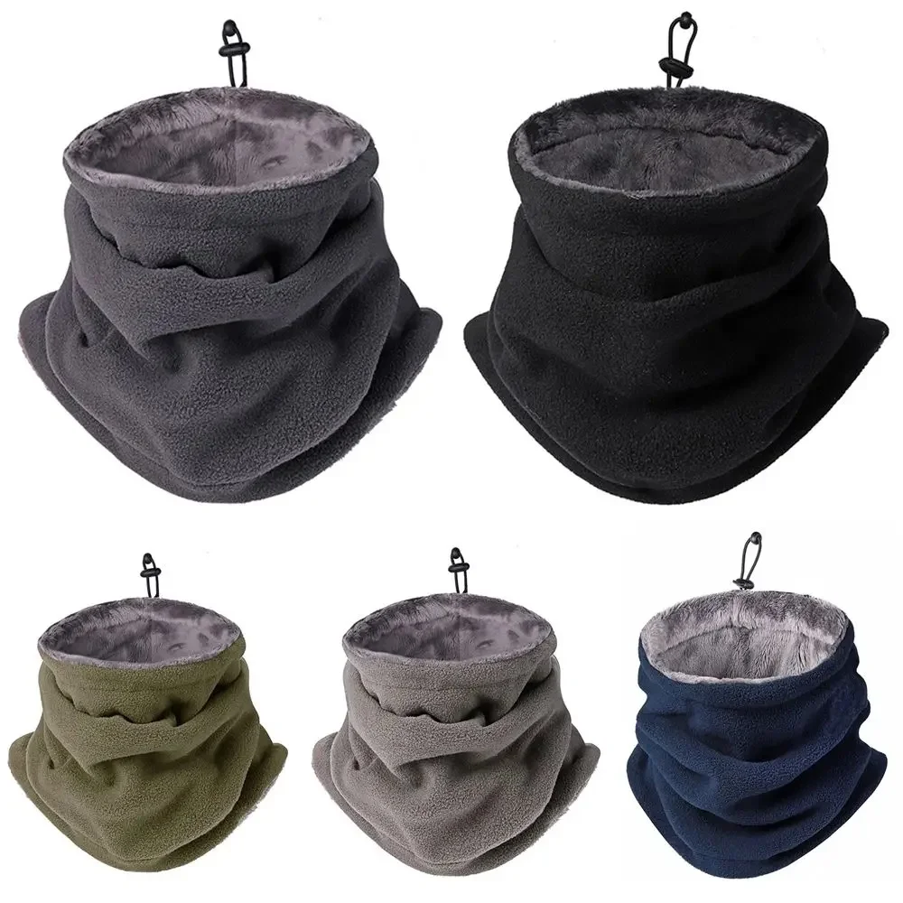 AliExpress Thick Fleece Warm Scarf Soft Polar Fleece Neck Warmer Fishing Sport Scarf Face Mask Camping Hiking Hat Warm Cycling Scarf 1PC