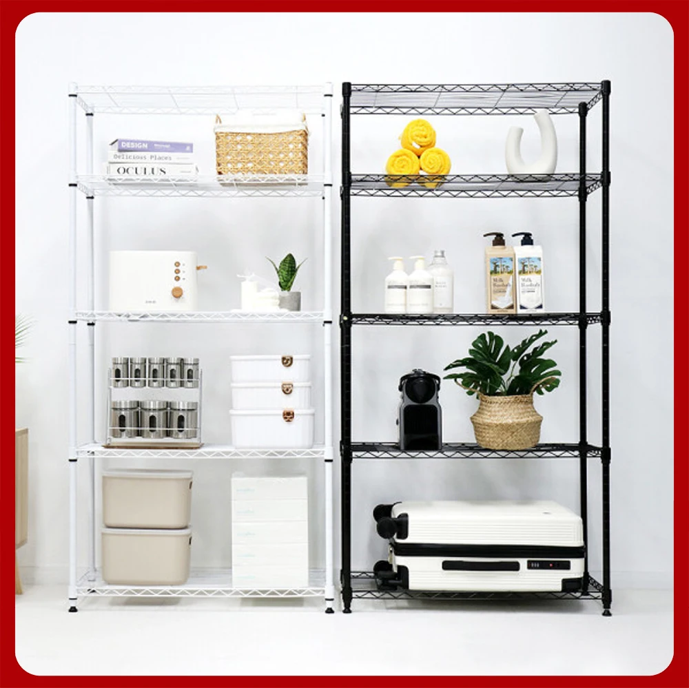 Eage-Life storage shelf iron shelf veranda storage shelf prefabricated niche metal rack 735 Pro 5-Dan