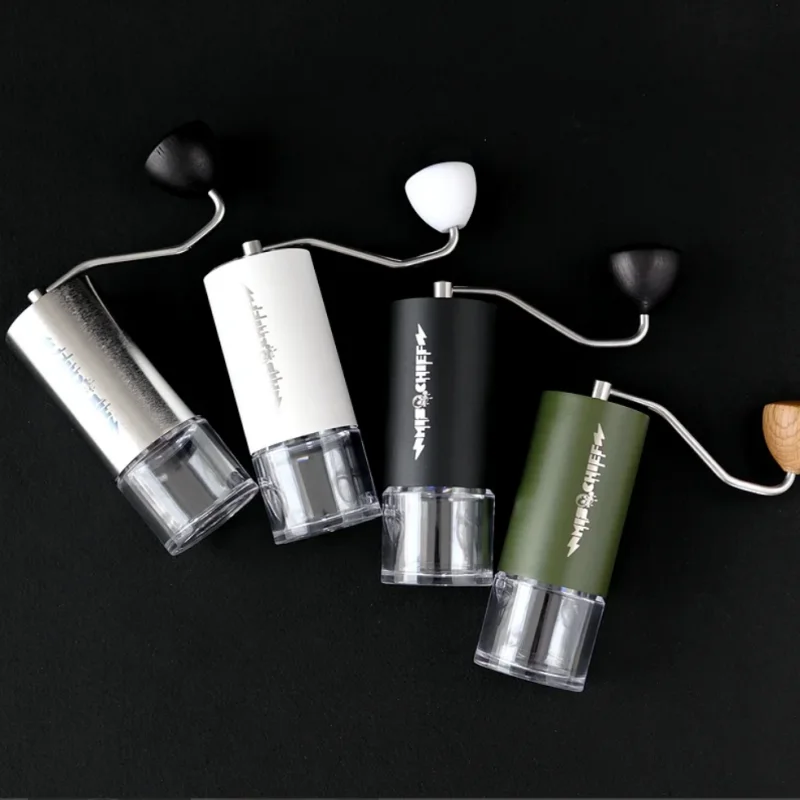 

MisChief M40 Manual Coffee Grinder | High-Nitrogen Steel Burrs • 0.6kg • Precision Hand Grinder