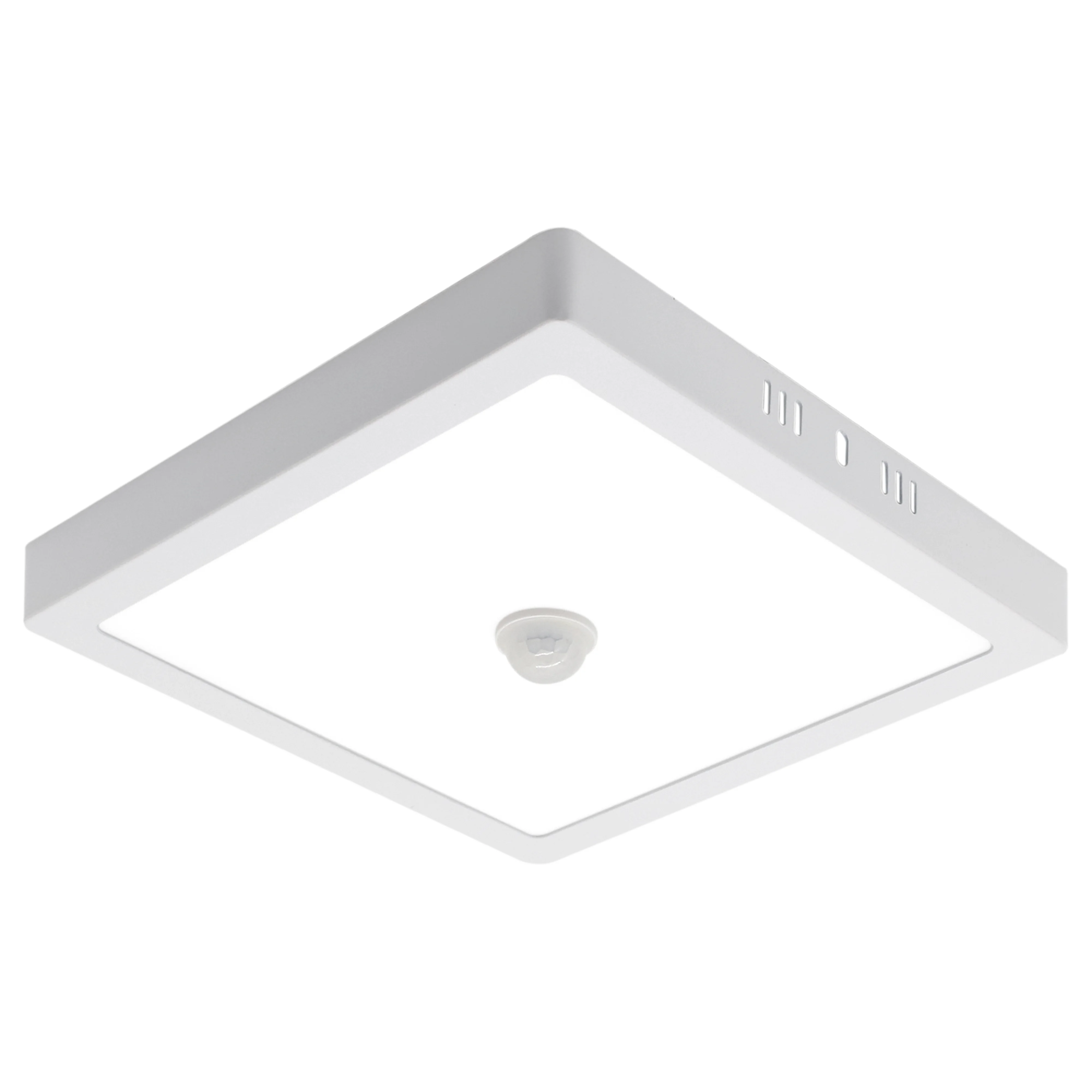 Plafon Led Panel With Sensor 18W Overboard Cold Light Square