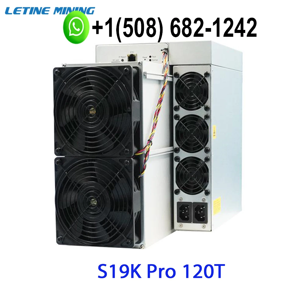 

DCE Hot Selling Bitmain Antminer S19k Pro 120Th 110T 23J/T SHA-256 Agorithm
