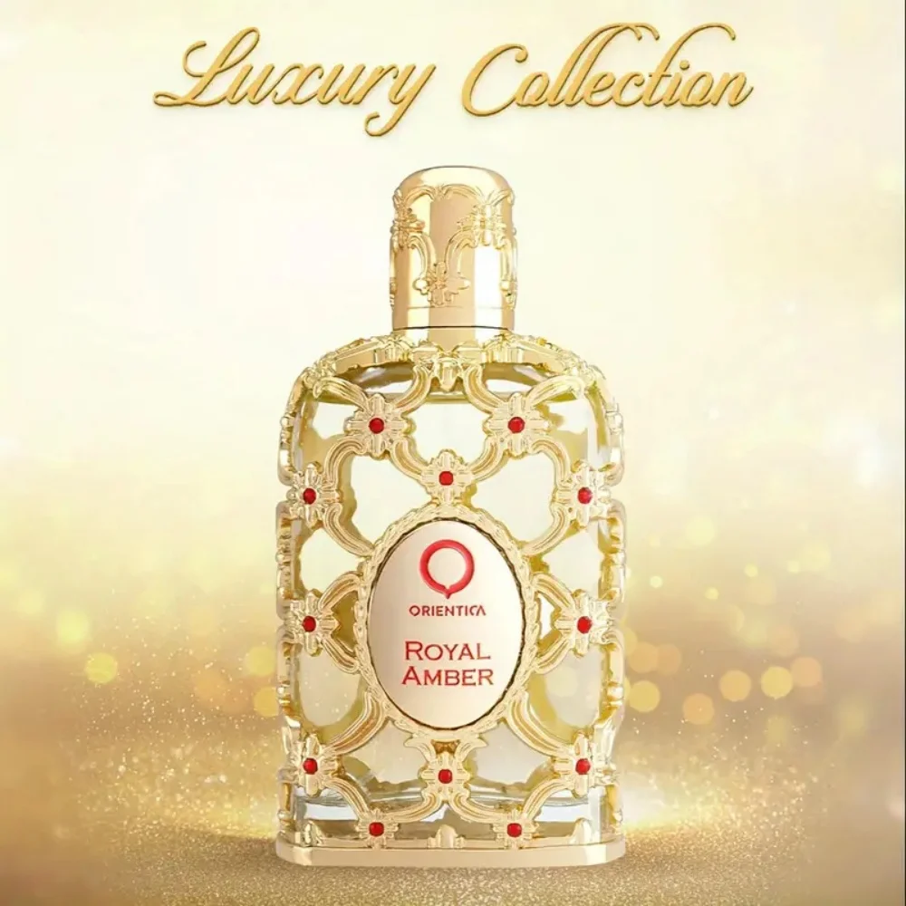 Orientica Royal Amber untuk wanita-2.7 OZ EDP Spray tahan lama aroma bunga parfum Ideal hadiah Natal beberapa Volume