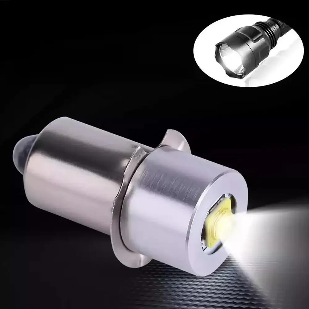 P13.5S E10 BA9S Base 5W LED ampoules de mise à niveau blanc Maglite lampe de poche 6500K 3W DC6V-24V ampoules de remplacement Torches lampe de travail