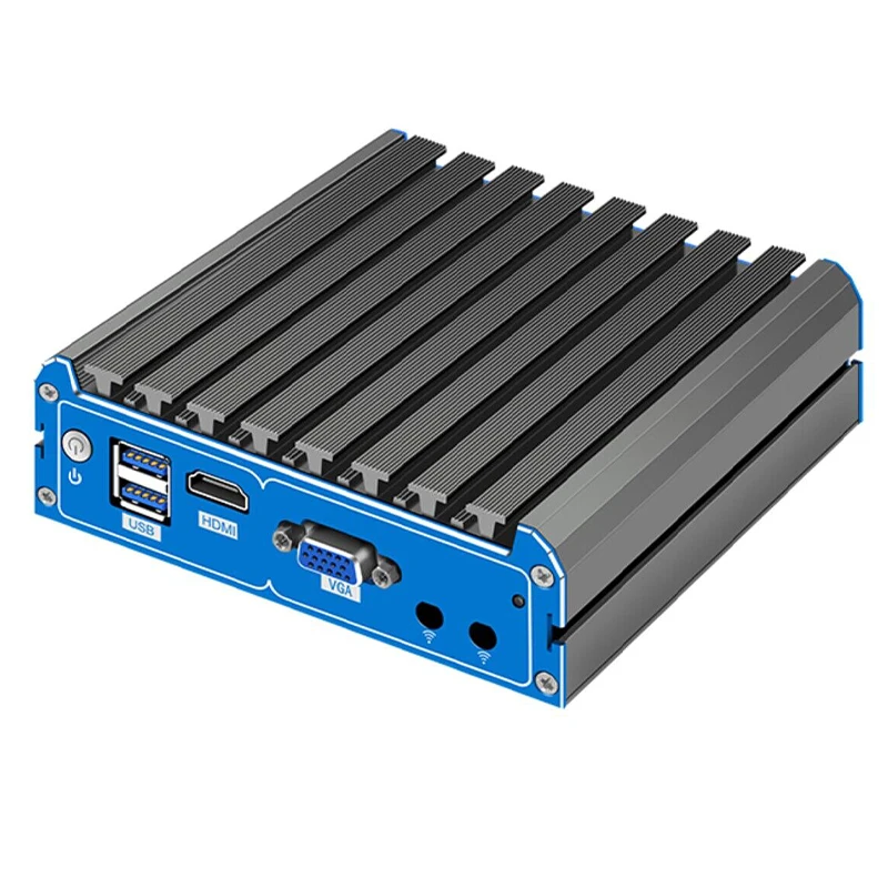 Mini PC Firewall Appliance Fanless, Intel Celeron, J4125, N4000, N5000, 4x2500M, i226, Nic, Roteador, Servidor ESXI, HD, VGA, pfSense