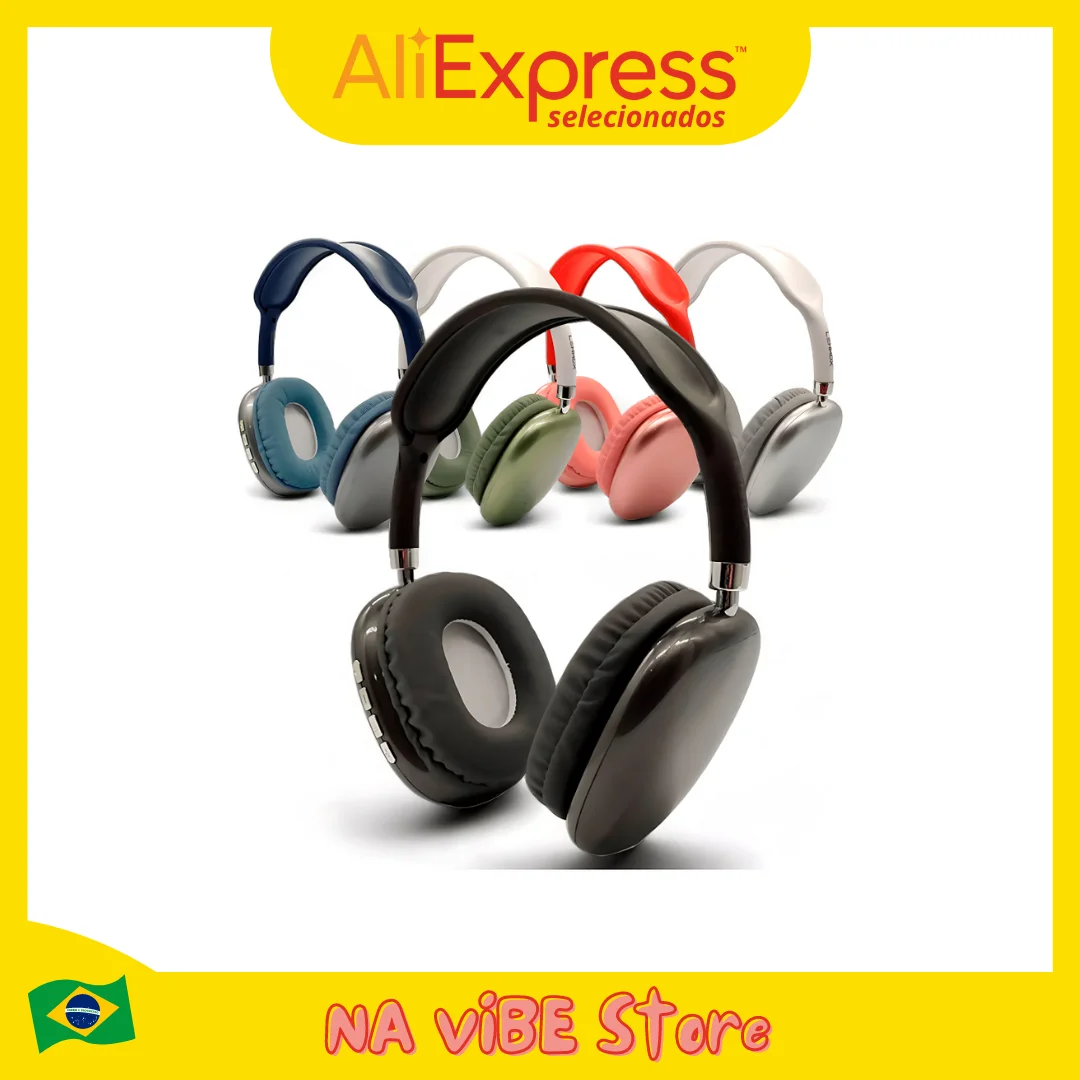 Wireless Headset Max P9 Air Rechargeable Bluetooth Integrated Microphone Premium Audio Long Lasting Comfort Ideal For Everyone