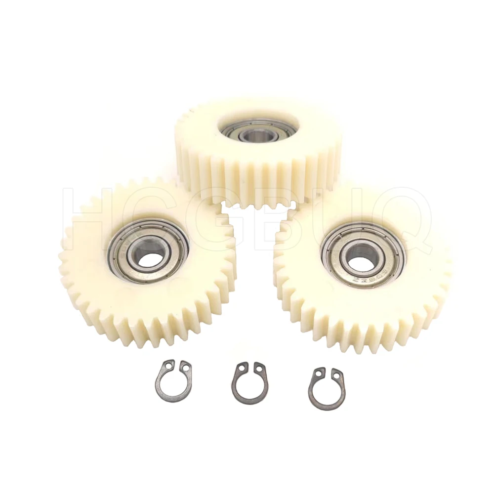 47.5x13.5mm Planetary Gear 36 Teeth Gears With 8mm Bearings Electric Bike Nylon Gear For Bafang Hub Motor E-bike Parts 3pcs