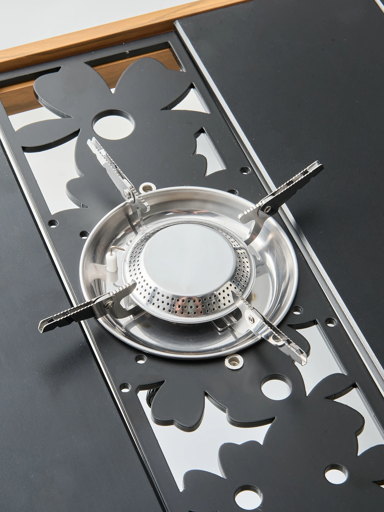 2025New موقد للتخييم في الهواء الطلق للطي يندبروف الشواء نزهة الجدول موقد الفولاذ المقاوم للصدأ عالية الطاقة المحمولة المشي لمسافات طويلة موقد غاز #5