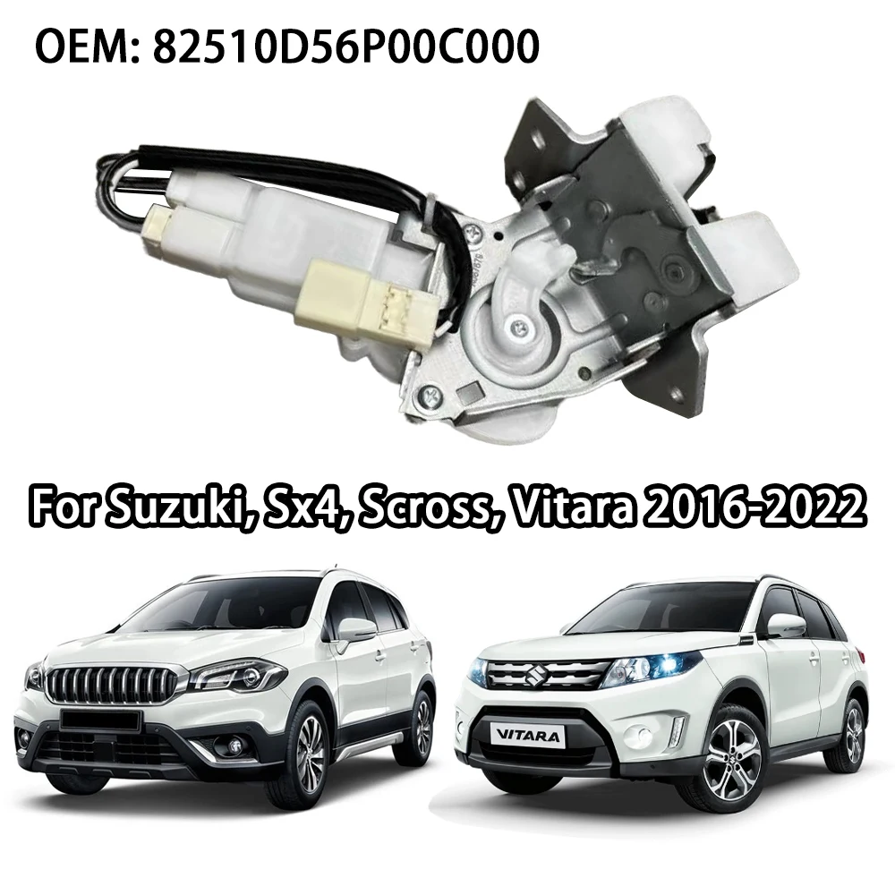 

Для Suzuki Vitara SX4 Scross Facelift 2016-2022 Автомобильный замок задней двери, защелка задней двери, привод задней двери, замок хэтчбека