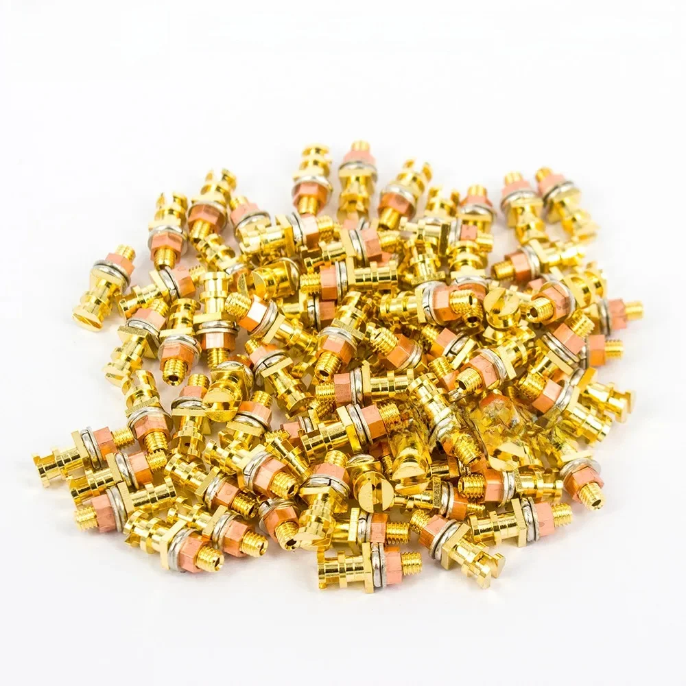 DIY Project Audio Strip Tag Board Turret Board Terminal Lug Board For Tube Amplifier DIY Kit Copper Plated Gold Turret — zdjęcie 2