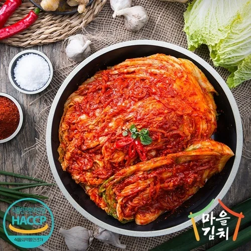 10kg HACCP Domestic Chinese cabbage industry for village food large-capacity spicy kimchi