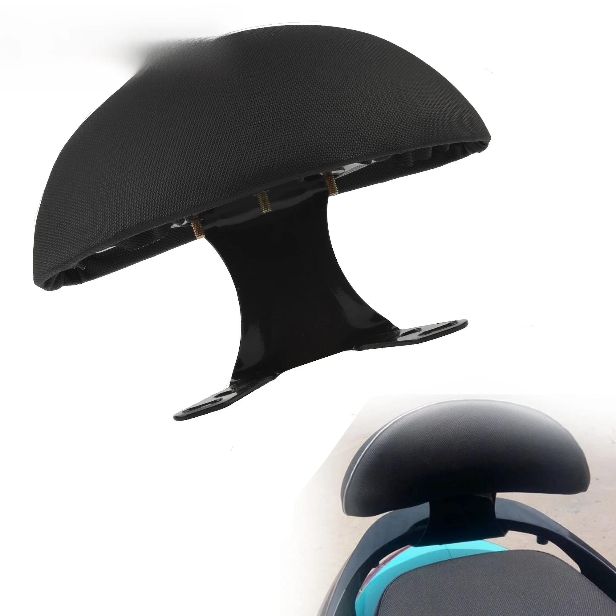 AliExpress PowerMotor Powermotor Motorcycle E-Bike Rear Seat Backrest Replacement Durable Parts Cushion For Electric Bicycles Moto Accessories