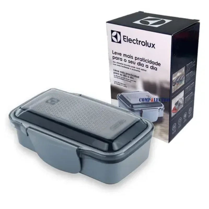 Lunch Box Black with Partition-Electrolux