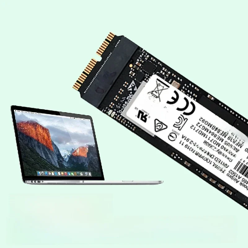 Dysk SSD 1 TB do Macbooka Pro 2015 kompatybilny z Macbookiem Pro A1465 A1466/Mac Air/Mac Air SSD (2013-2015) A1502 Przenośny dysk SSD do Apple — zdjęcie 2