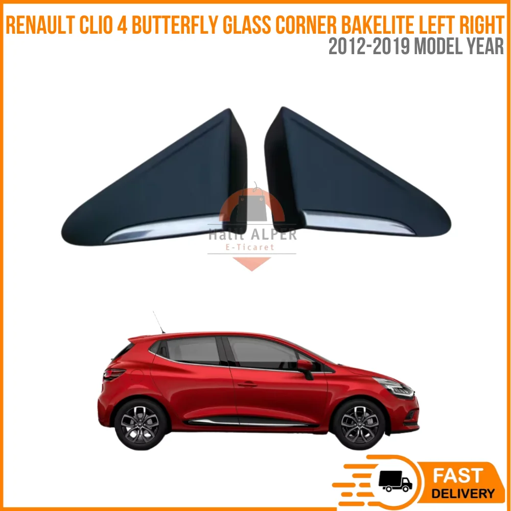 For Renault Clio Mk4 IV 2012-2019 Butterfly Glass Corner Bakelite Left Right Side High Quality Oem 638742442R 638751723R