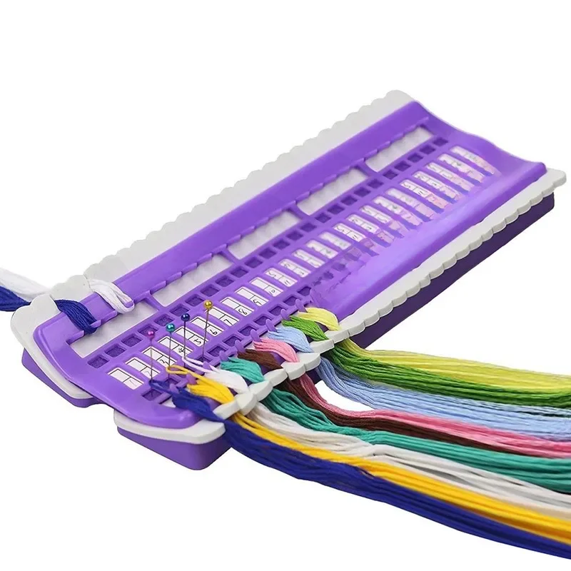 Fil à broder à 30/50 trous, outil d'arrangement de points de croix