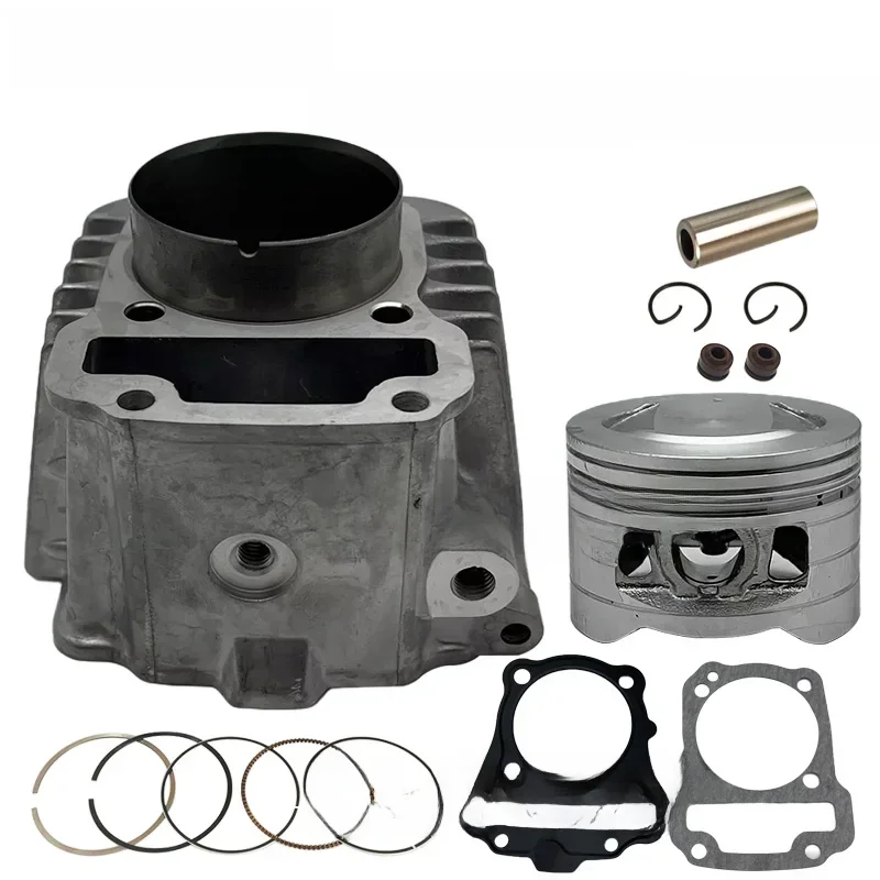 Zestaw cylindrów motocyklowych 55 mm 56 mm Pierścień tłokowy o dużym otworze do Honda Super Cub 110 NBC110 C110 NBC 110 2009-2018 EFI CRF110 — zdjęcie 2