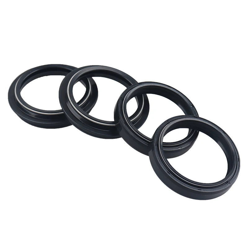 JSRAOIMG 33x45x8/10.5mm Motorcycle Front Fork Damper Oil Seals & Dust Cover For SUZUKI TS185 BURGMAN 125 400 RV125 Kawasaki KX80