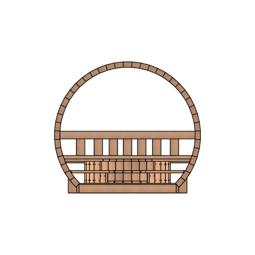 فناء الفناء الخلفي DIY، أكشاك وأربور (خطط مطبوعة فقط) |   مخططات على طراز العريشة الخارجية (لا تتضمن مواد بناء) #3