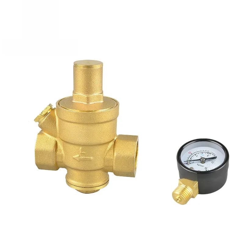 Vanne de maintien de réduction de pression d'eau en laiton, jauge réglable Sochi, instituts, 1/2 po
