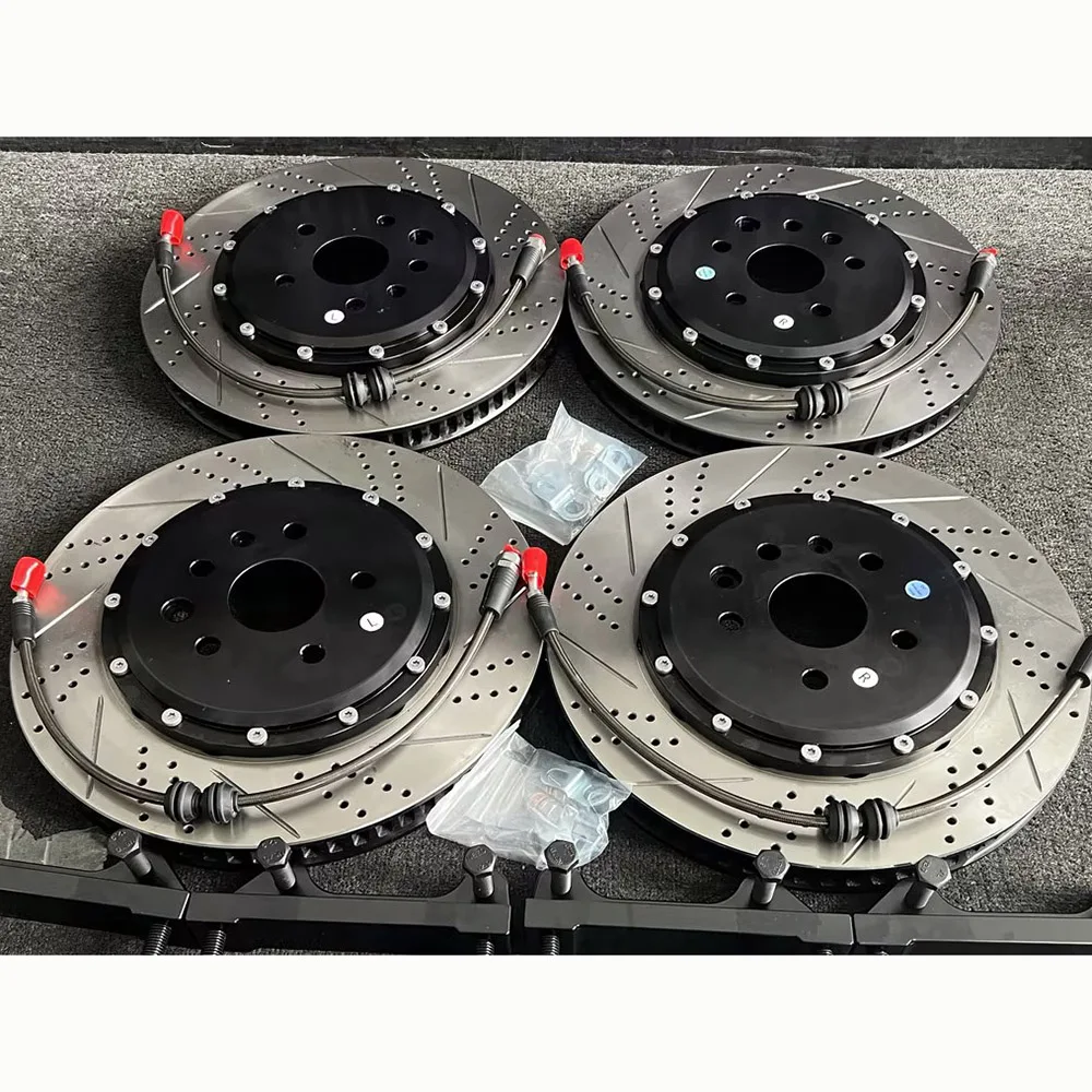 

Тормозные диски Dicase 355 мм из высокоуглеродистого сплава подходят для двигателей Opel Insignia OPC/Buick Regal/Saab 9-5 2.8L V6.