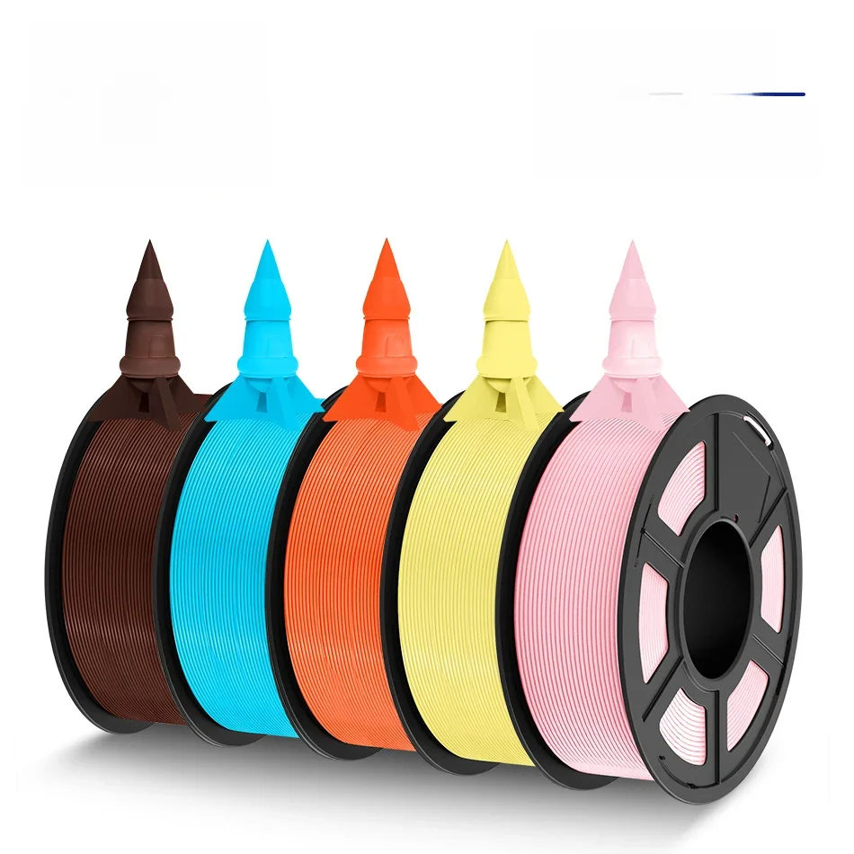 JAYO 5 rolek PETG Filament 1,75 MM 1,1 KG/rolka Filament do drukarki 3D PETG Wysoka wytrzymałość na rozciąganie dla materiału drukującego FDM 3D — zdjęcie produktu 7