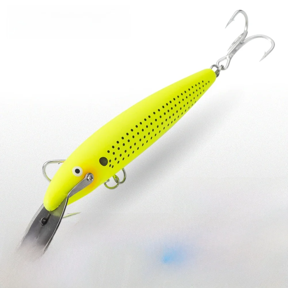 Leurre de pêche Hunthouse Minnow Countdown Magnum Wobblers, leurres coulants pour la pêche à la traîne, appâts durs 140 mm 40 g, eau salée, artificiel pour le thon LW440